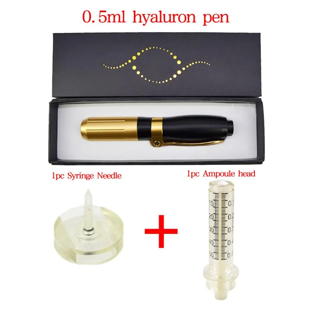 0.5pen 1head 1need Для регулировки высокой Давление гиалуроновой ручка безо иголки мульти снимать распылитель гиалуроновой ручка для крем для лица против морщин и губ Лифт Красота по уходу за кожей - Габаритные размеры: 0.5pen 1head 1need