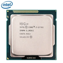 Процессор Intel Core i7-3770S i7 3770S cpu 3,1 GHz 65W LGA 1155 PC Настольный компьютер четырехъядерный процессор протестированный рабочий
