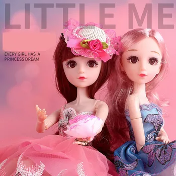 

40cm Doll Set Gift Box Princess Girl Toy educational toy with music toy Girl Birthday Gift New Year gift baby dolls