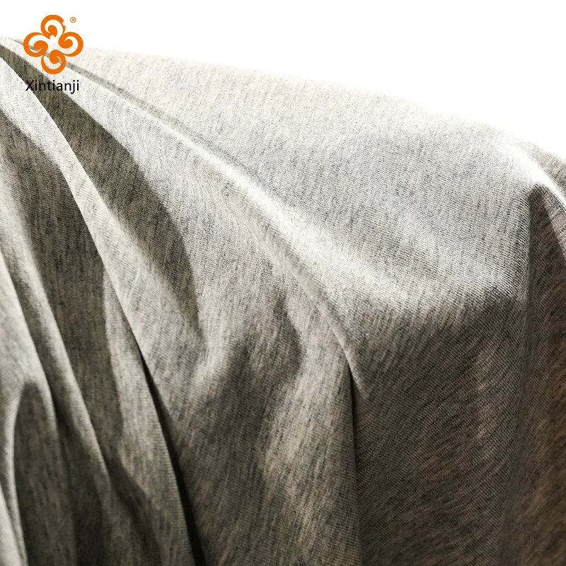 Sustainable Cotton Spandex Jersey Fabric for Women’s Dresses, Opaque Finish