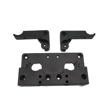 

1set dual extruder for Wanhao 1.75mm aluminum alloy black anodized