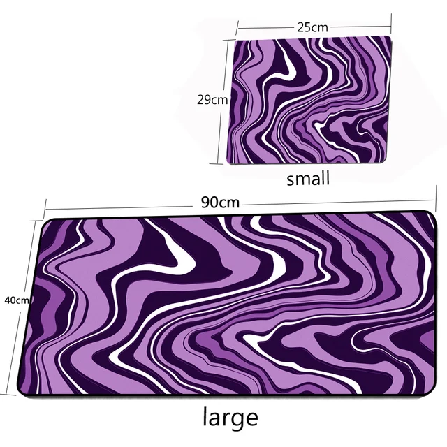 Personalized Fabric Mouse Pad Art Table Mats Office Carpet Desk Pad Mouse Mat Black Big Mousepad Rubber Mat for Computer Table 11