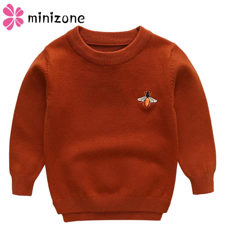 Детский трикотажный свитер с длинным рукавом на возраст 2 7 лет|Свитера| |