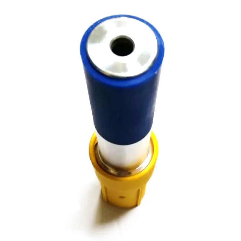 Coarse Thread Sand Blasting Gun Nozzle Alunimun PU Cover for High Pressure Blasting Machine