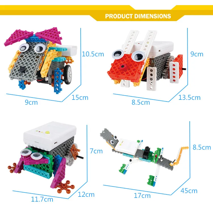 12 in 1 diy toys educational sicence toy building block electronic Toy