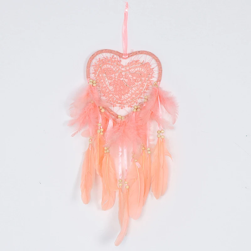 Love Vintage LED Light Handmade Heart pattern Dreamcatcher Dream Catcher Love Heart Party
