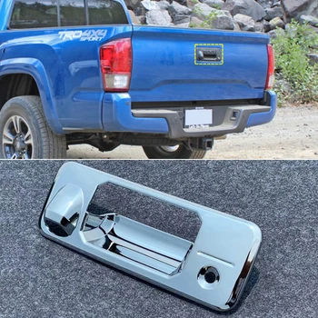 

For Toyota Tacoma 2015-2019 Chrome Rear Door Tailgate Handle Cover Trim Car Styling Accessories