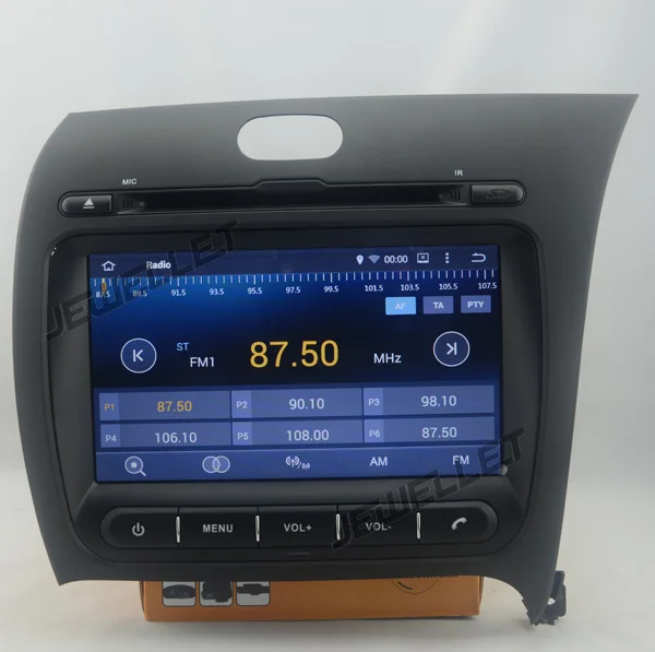 Четырехъядерный процессор 1024*600 HD экран Android 9,0 автомобильный DVD gps Радио Навигация для Kia Cerato forte- правая рука вождения