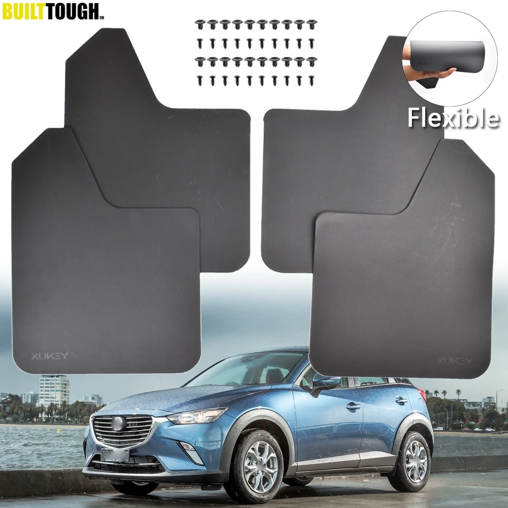 

4x Mudflaps Mud Flaps Splash Guards Mudguards For Mazda CX-3 CX-30 CX-5 CX-7 CX-8 CX-9 BT-50 Peugeot 308 407 408 508 3008 5008