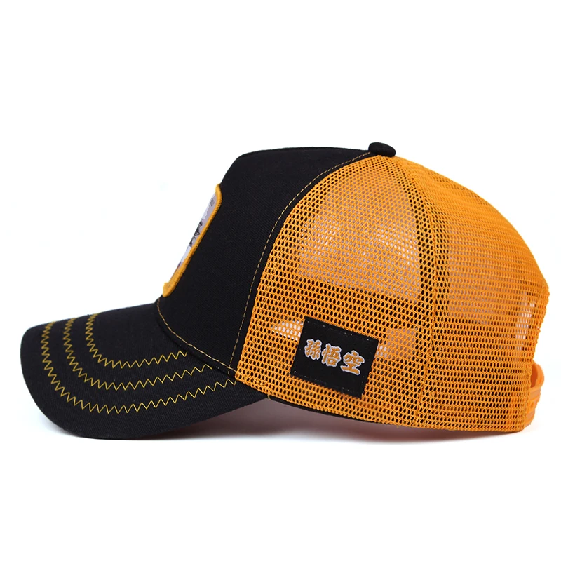 Бренд Вегета чехол Capsule corp Dragon Ball Z Snapback хлопок Бейсбол Кепки Для мужчин Для женщин в стиле «хип-хоп» для папы сетчатая шапка бейсболка дропшиппинг