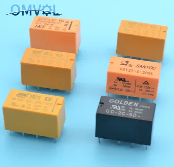 

dpdt pcb relay 3V 5V 9V 12V 24V 8 pins relay switch