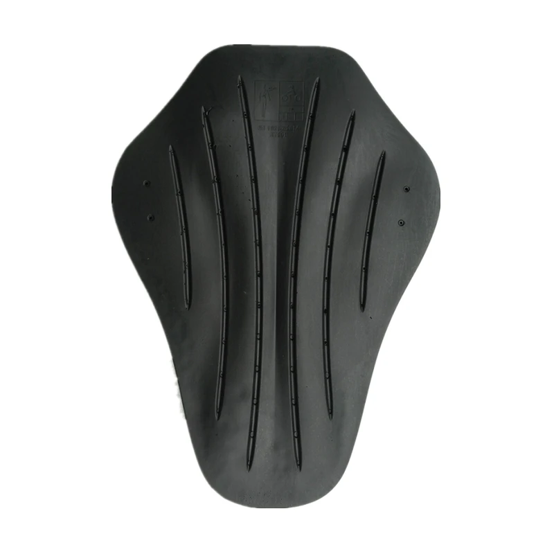 Motorcycle Back Pad Jacket Built-In CE Approval Spine Protection Motocross Backbone Protector Silicone PU Protective Gear