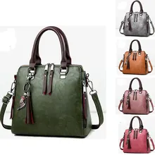 Женская сумка через плечо, сумка-мессенджер, женская сумка-тоут, кожаный кошелек, сумка через плечо, однотонная сумка для девушек