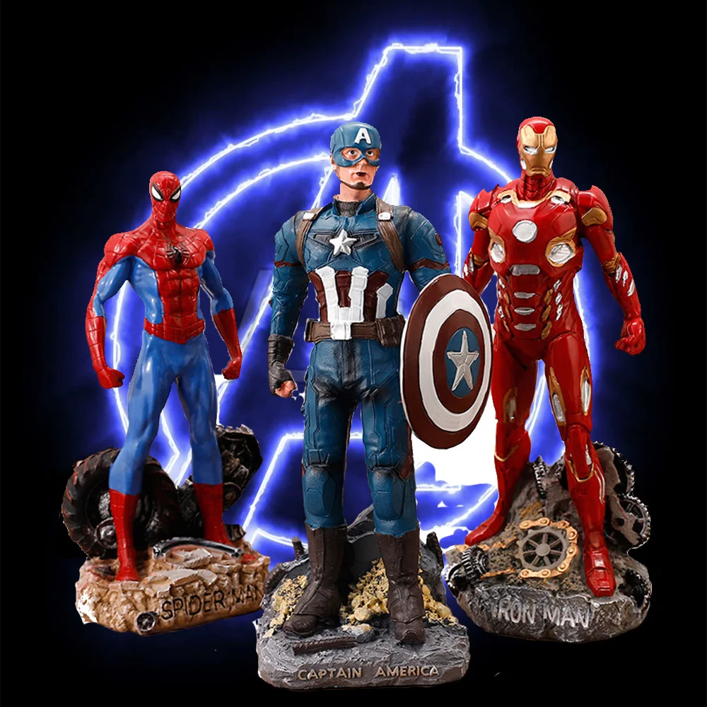 7pcs Avengers Iron Man COOL Action Figure Model Toys Kids Boys Figurine Set  Gift