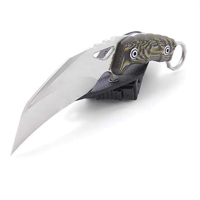 White HS инструменты коготь открытый кемпинг тактический Karambit боевой нож-коготь - Цвет: White