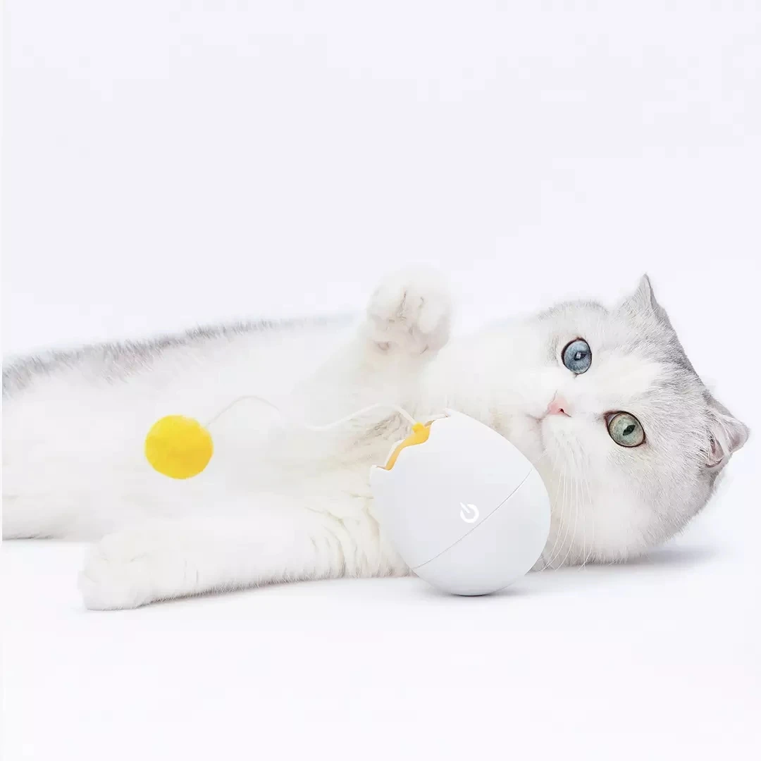 Xiaomi Youpin яичная скорлупа электрическая игрушка Born Amuse кошки интеллектуальная компания интересный моделирование тихая работа игрушка для домашних животных для кошек