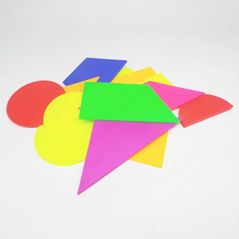 

Circle Rectangular Triangular Large Size Square Trapezoid Magnetic Geometry Graphics Tablets Unisex Demo for Teaching Aids