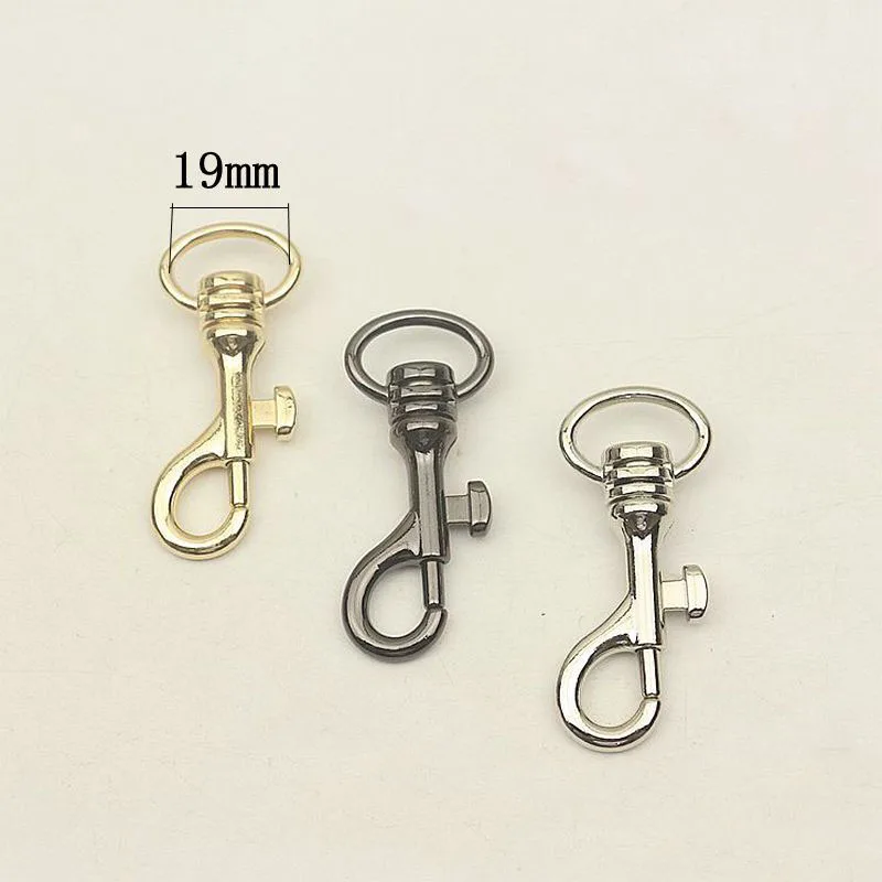 

20Pcs 20mm Bag Strap Buckles Swivel Trigger Snap Hooks Clips Lobster Clasp Keychain Hangers DIY Hardware Accessories