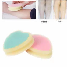 1 шт. крем для удаления волос безболезненное удаление волос Губка для депиляции Pad очищающая для лица ног рука удаление волос на теле эффективный эпилятор