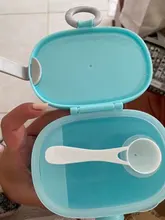 Caja de almacenamiento de alimentos para bebé, contenedor de leche en polvo para aperitivos, leche en polvo, sin BPA, caja dispensadora de fórmula para bebé, 400/500ML dosificador leche polvo dosificador de polvo