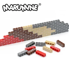 Marumine 80 шт. 1x4 Точка кирпичи дома стены строительные блоки город