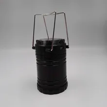 Открытый 6led выдвижной аварийный светильник на солнечной батарее перезаряжаемый ручной походный светильник фонарь