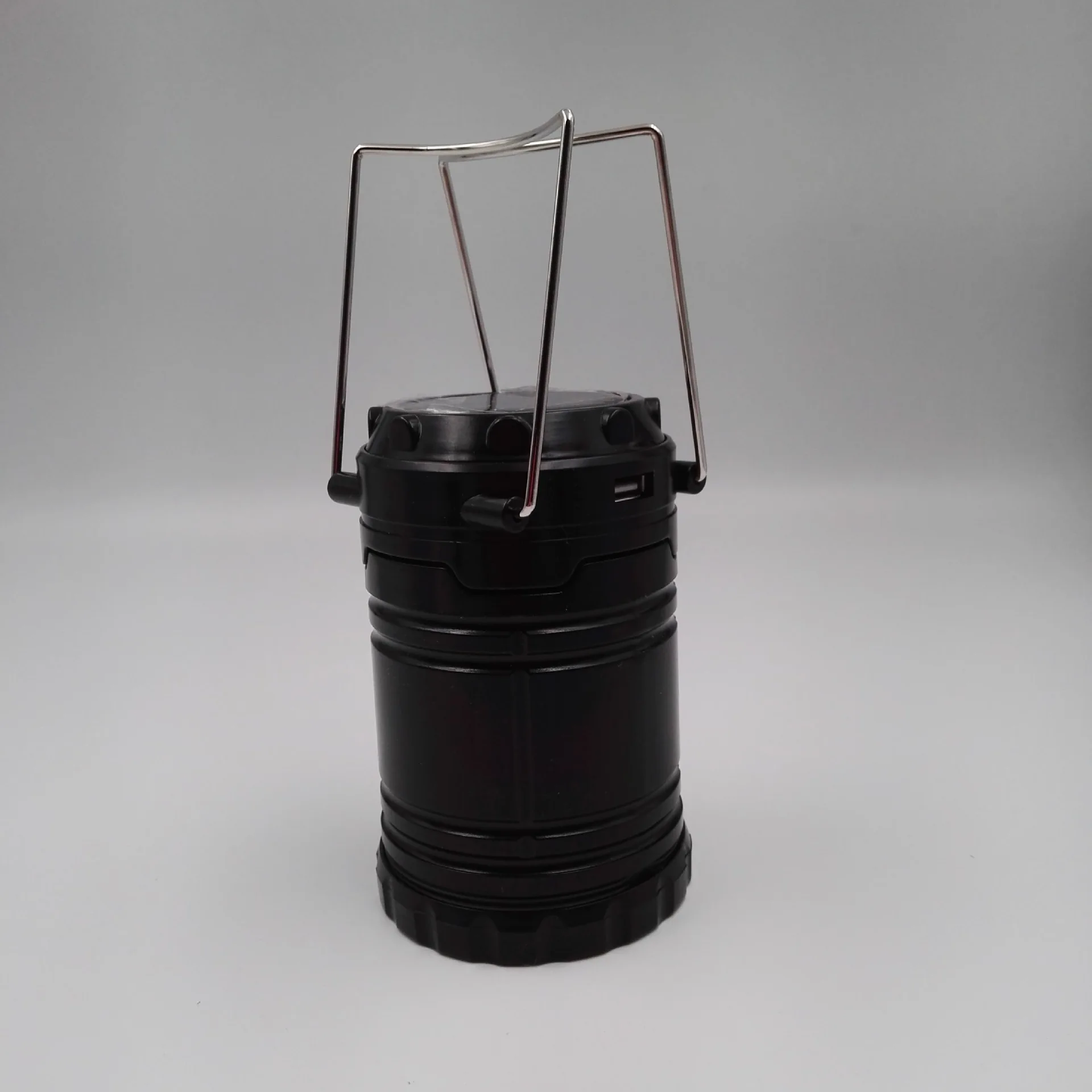 

Outdoor 6led Extendable Emergency Light Solar Rechargeable Hand Camping Light Lantern