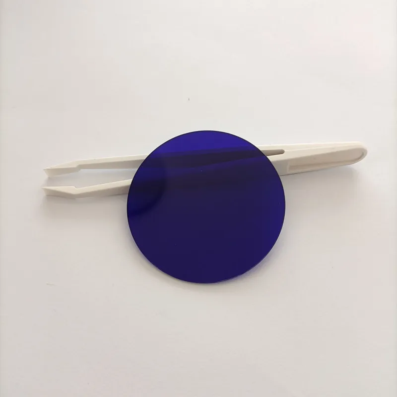 Various sizes 380nm UV IR Pass Filter ZB2 BG3 Dual Bandpass Violet GLass ir cut filter lens filter set bandpass fluorescence filter