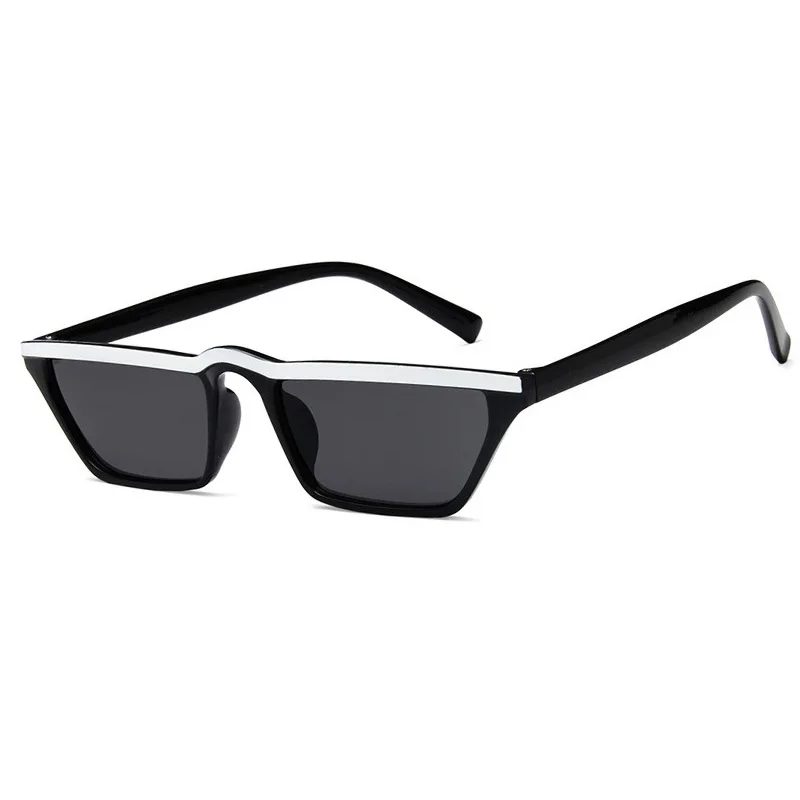 Superhot Eyewear 11334 Small Square Eyebrow Design Black PC Frame UV400 Lens Retro Vintage Sunglasses | Аксессуары для одежды