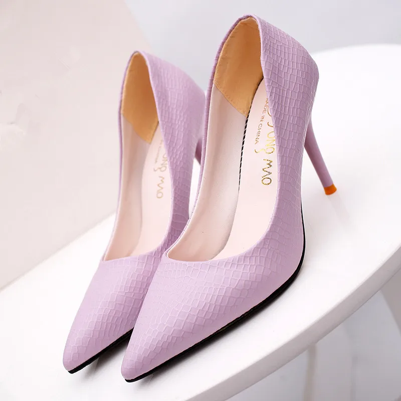 Лидер продаж Женская обувь Модные женские модельные туфли из лакированной кожи с
