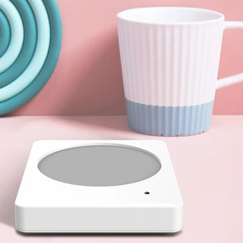 

55°C Electric Heating 220V Thermostat Cup Warmer Pad Automatic Waterproof Coffee Mug Heat Mat Hot Plate Accessories
