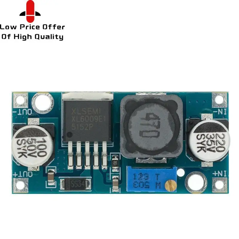 10 шт. XL6009 DC-DC Повышающий Модуль питания выход Регулируемый супер модуль LM2577 |