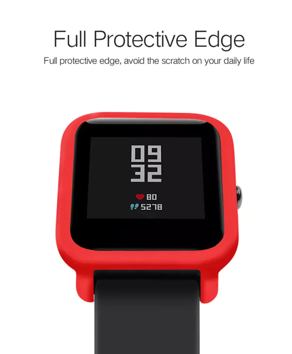 Чехол для Xiaomi Huami Amazfit Bip Молодежные часы с защитой экрана