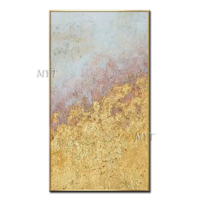 

MYT Abstract Oil Paintings On Canvas Modern Wedding Decor Wall Colorful Art Pictures Home Decoration No Framed 100% Handpainted
