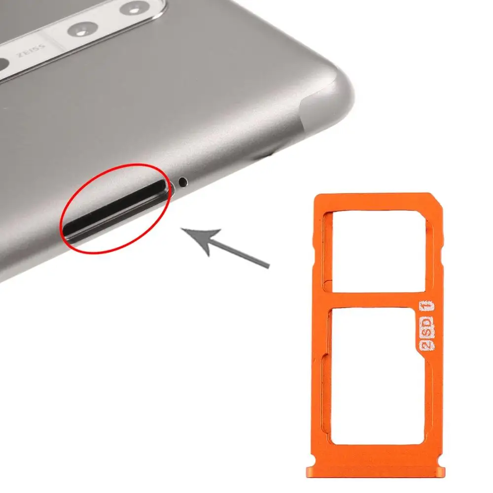 Лоток для sim-карт+ лоток для sim-карт/лоток для карт памяти Micro SD для Nokia 8/N8 TA-1012 TA-1004 TA-1052