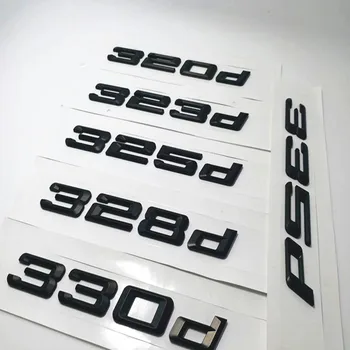 

316d 318d 320d 323d 325d 330d 335d Trunk Boot Emblem Letter Badges Car Logo for BMW 3-series F31 F34 E90 E46 Matt Glossy Black
