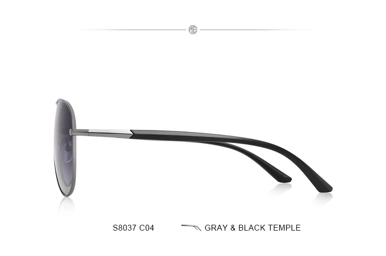 MERRYS дизайн, мужские классические солнцезащитные очки пилота, авиационная оправа, HD поляризационные солнцезащитные очки для вождения, TR90, защита от уф400 лучей, S8037