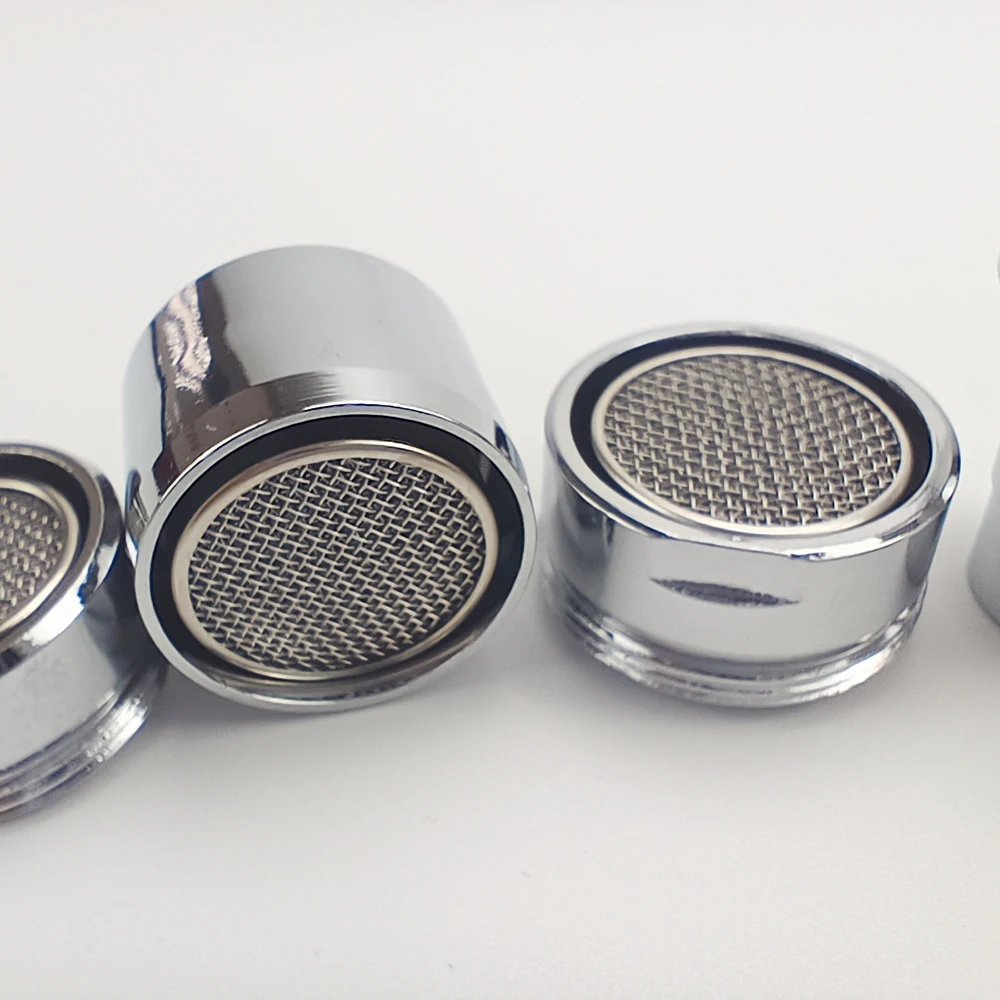 Faucet aerator, Brass faucet aerator, for mixer, chrome plated, M24*1 M22 M18 M20, filter water outlet tap splash accessories, M28 M24 M22