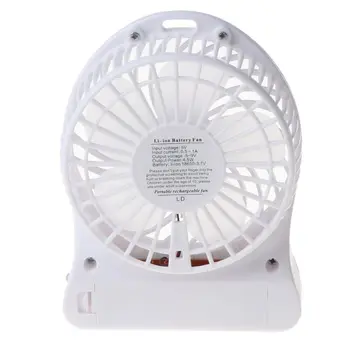 

HOT SALE Portable LED Light Fan Air Cooler Mini Desk USB Fan Third Wind USB Fan