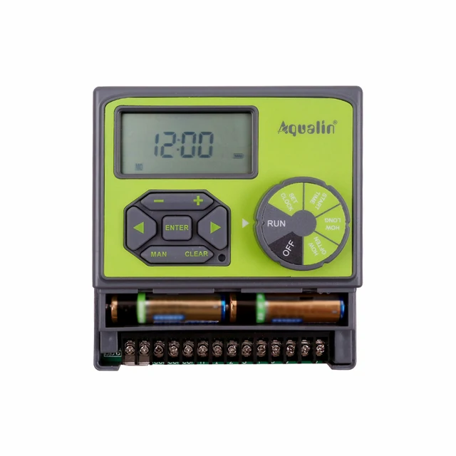 8 Stations Garden Automatic Irrigation DC 3V Input Controller Water Timer Watering System Used with 9-12 V DC Valve  #10467 6