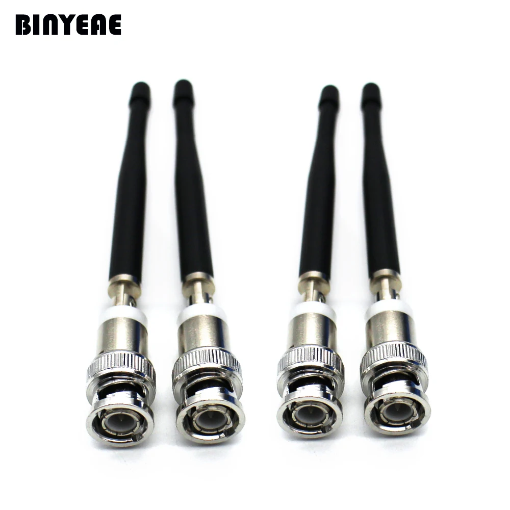 4 PCS BNC UHF Microphone Antenna For Shu SLX2 SLX4 SM 58 BETA58A