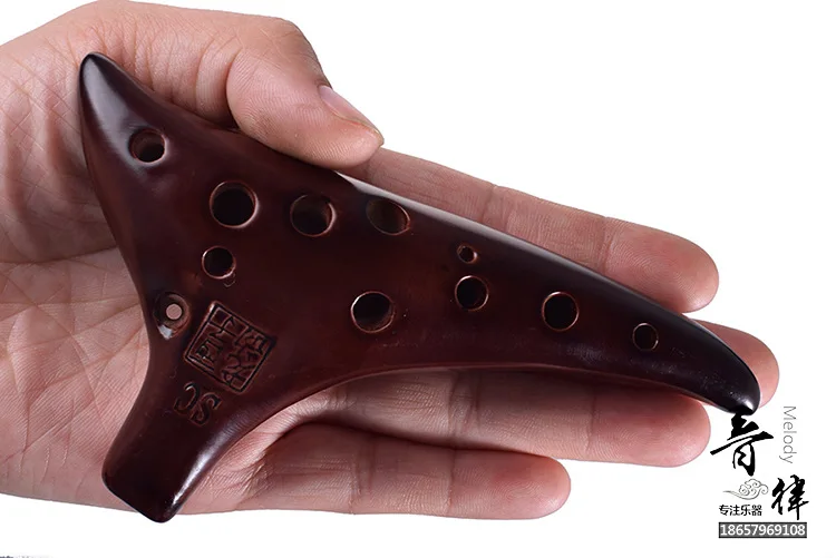 West Lypeh Treble C Tune 12-hole ocarina коллекционные игрушки светлая флейта тлеющая подводная лодка играющая Музыкальные инструменты