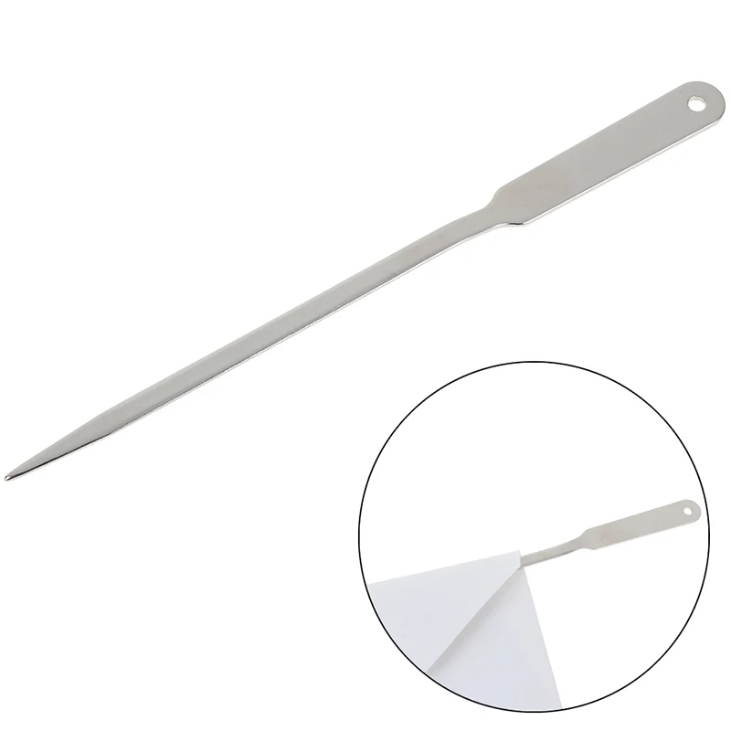 

1Pc 23cm Metal Stainless Steel Letter Opener Office School Supplies A4 Paper Cutterly Utility Cutter Tools