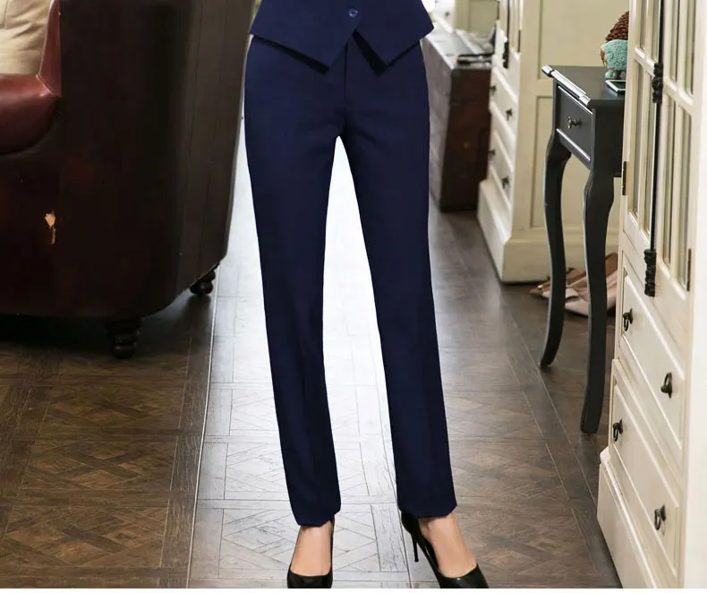 IZICFLY стиль осень весна корейский стиль OL Формальные женские брюки рабочая одежда офисные женские Стильные Брюки Большие размеры 4XL черные