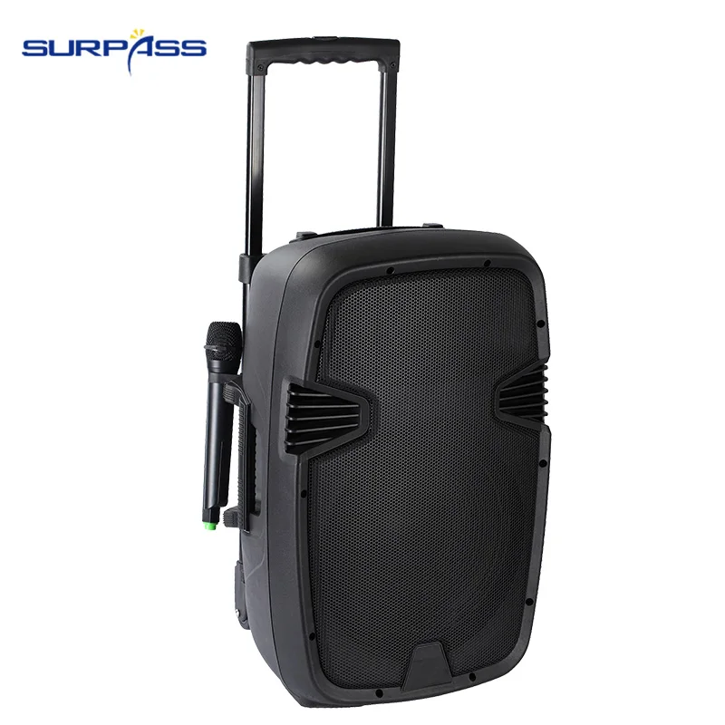 

12inch Subwoofer Rechargeable Battery Speaker For Outdoor Performance Store Promotion