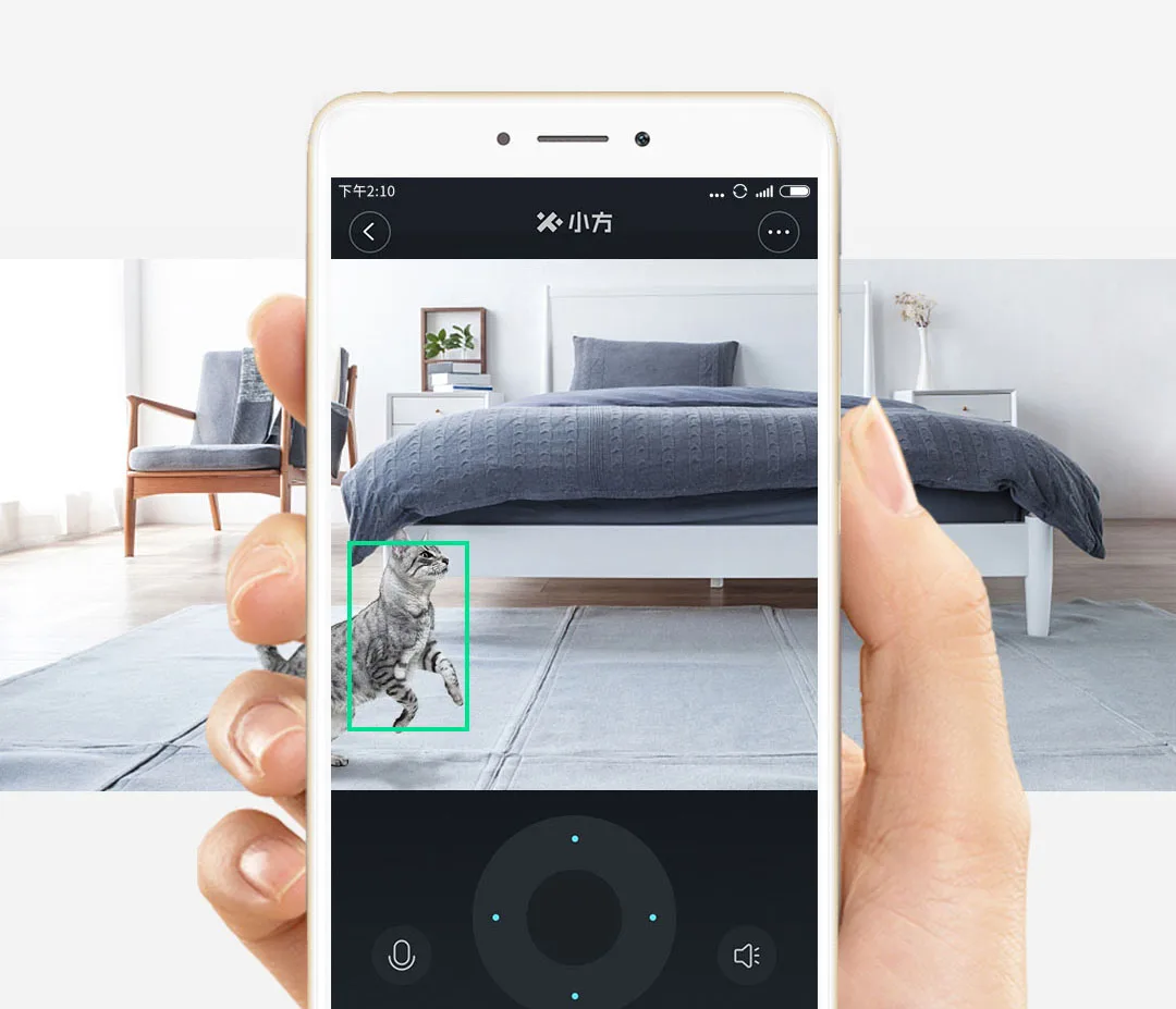 MIjia CHUANGMI умный дом безопасности тройной хранения 120 градусов 720P wifi мини ip-камера Ночного Видения детские видеоняни