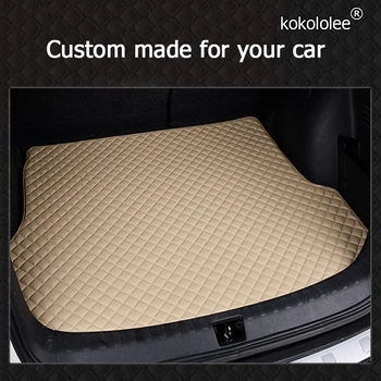 

kokololee custom car trunk mat for Audi all model A1 A3 A8 A5 A6 A7 A4 Q3 Q5 Q7 S3 S5 S6 S7 S8 R8 TT SQ5 SR4-7 car styling