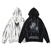 Aolamegs Men Hip Hop Hoodie Sweatshirt Gothic Horror Skull Print Punk Chain High Street Hipster Thick Hooded Pullover Streetwear ► Photo 3/6