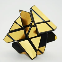 Lefun FangCun Black Base Ghost 6cm Cube Magico 3x3 Strange-shape Magic Cube Puzzle Hollow Sticker SpeedCube Educational Toys 2
