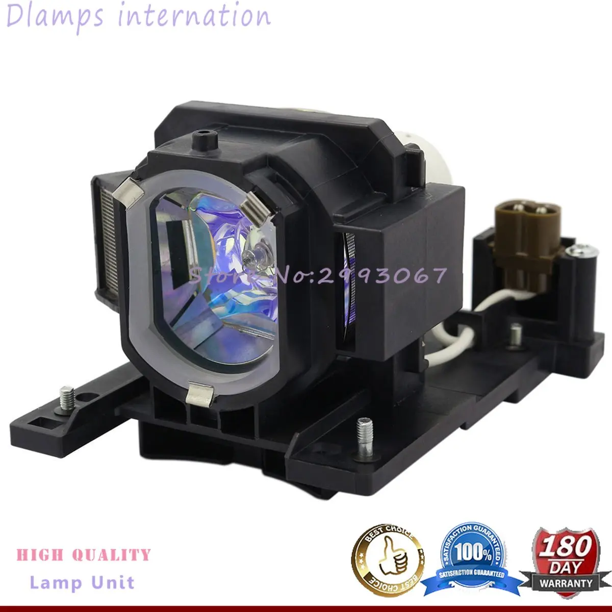 A Quality DT01021 456 8755J 78 6972 0008 3 Replacement Projector Lamp/Bulbs With Housing Compatible With HITACHI CP X2010 CP X2510 CP X2010N CP X2